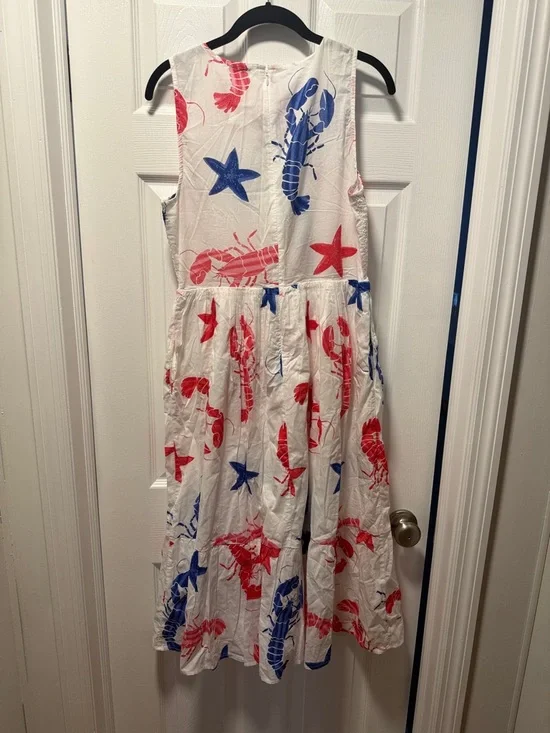 J. Crew lobster dress, NWT, M - Picture 3 of 8